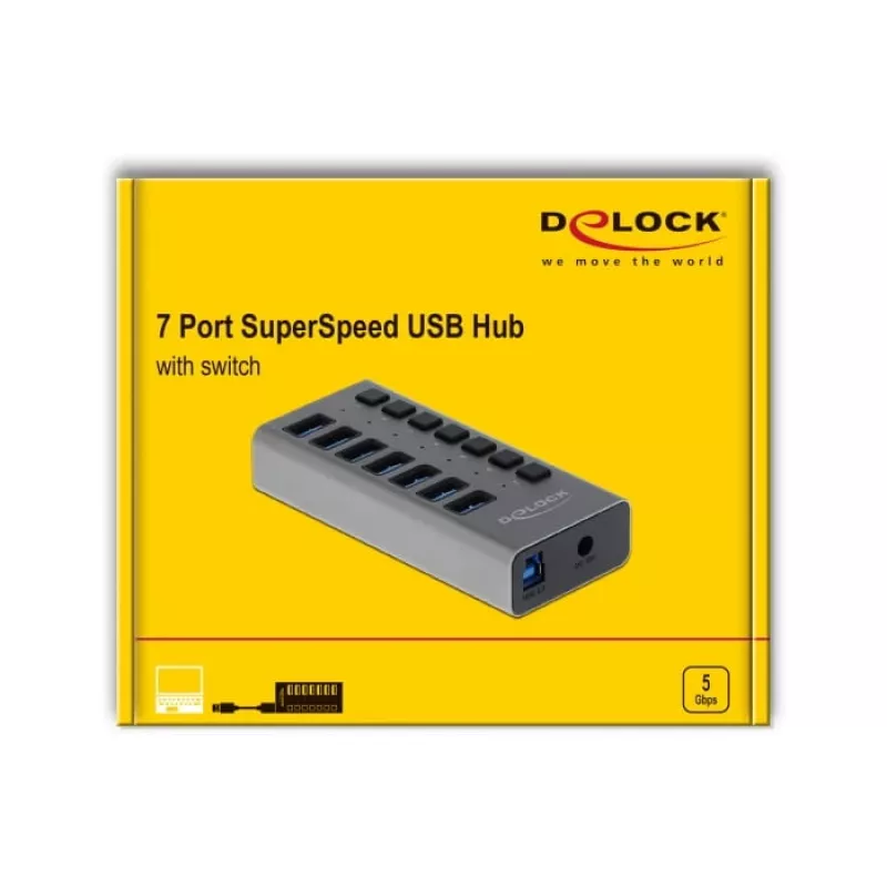 Delock DELOCK-63669 product grijs