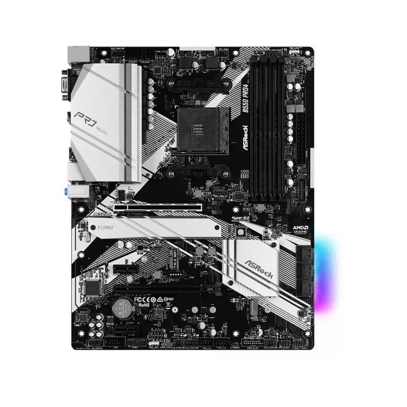 Moederbord ASRock B550 PRO4 AMD B550 Socket AM4 ATX