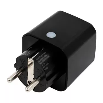 Shelly Plug PM Gen3 Matter 13A slim stopcontact, zwart
