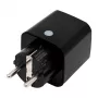 Shelly Plug PM Gen3 Matter 13A slim stopcontact, zwart