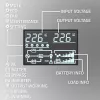 Qoltec UPS onderbrekingsvrije stroomvoorziening | 1kVA | 1000W | vermogensfactor 1,0 | LCD | EPO | USB | online