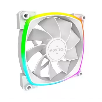 Montech RX120 PWM computerbehuizing-ventilator 12 cm wit 3 st.