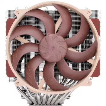 Luchtkoeler Noctua NH-D15 G2 HBC, dubbele 140 mm ventilatoren, 1250–1500 RPM, 155,6 m³/h, 12 V, koper, 152×150×168 mm