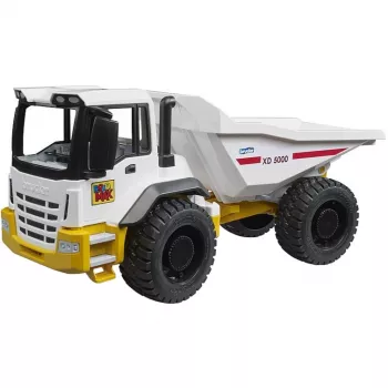 Speelgoedkiepwagen BRUDER ROADMAX model 03470 – kinderbouwmachine, robuust kunststof, beweegbare kiepbak