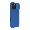Hoesje Nillkin CamShield Pro voor iPhone 16 Pro Max, blauw, schuifbare cameraklep