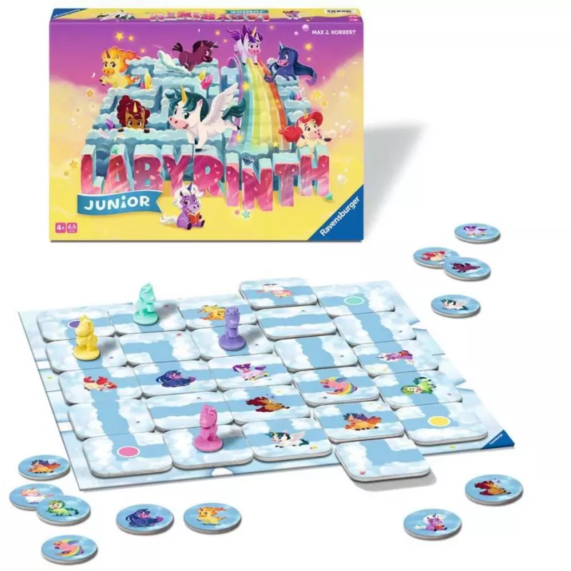 Bordspel Ravensburger 23046 — gezinsvriendelijk legspel, 15 min. speelduur, vanaf 4 jaar