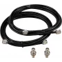 Coax-antennekabel Omnitronic TNC-set 5 m, TNC-stekker – TNC-stekker, 5 m lengte