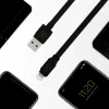 Green Cell KABGC02 Lightning-kabel 0,25 m zwart