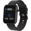 DENVER SW-182 - smartwatch met bandje - 4,3 cm (1,7 inch) display - Bluetooth - zwart (116111000580)