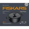 Keramische pan Fiskars HARD FACE 5 L met deksel, antiaanbaklaag