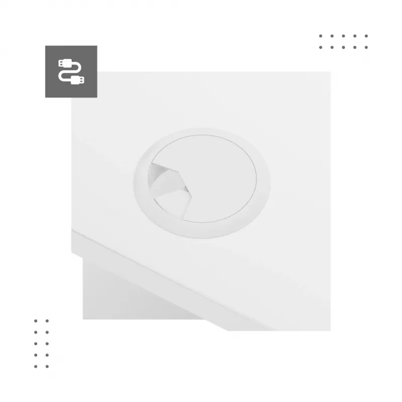 Elektrisch bureau MA-Leader 7.0 wit