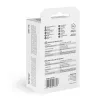 Savio MB-03 draadloze optische muis, 2,4 GHz USB-ontvanger, 1000 DPI, 3 knoppen, AA-batterij, 99x60x39 mm, 51 g, zwart