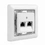 RJ-45-contactdoos Rutenbeck 136104070