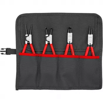 Knipex borgringtangenset 4-delig in rolltas 19-60mm