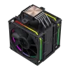 Gamemax | CPU-luchtkoeler | SIGMA 620 LCD | zwart