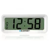 Wekker BLAUPUNKT CL04WH Multifunctionele klok, wit — thermometer, kalender, snooze, 88×37×21 mm