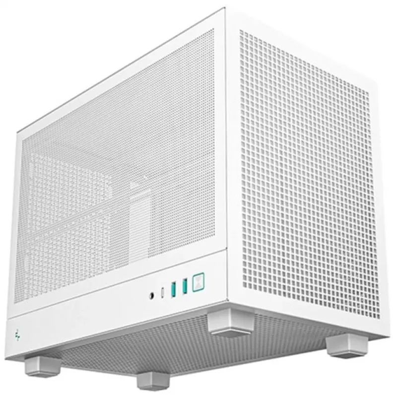 Computerkast DeepCool CH160 MESH WH, ATX, wit