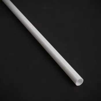 BitsPower Rigid Crystal Link Tube 12/10 mm (buiten 12 mm / binnen 10 mm), lengte 1000 mm, wit