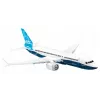 Bouwset Cobi Boeing 737-8 — 340 stukjes, aanbevolen leeftijd 7+, blauw en wit