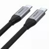 UNITEK C14091ABK USB-kabel USB 3.2 Gen 2 2m USB-C zwart