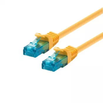 LOGON UTP Cat5e netwerkkabel, 3 m, RJ-45 naar RJ-45, geel