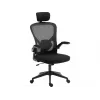 Gamingstoel Sandberg ErgoFusion Basic gevoerde zitting mesh rugleuning zwart