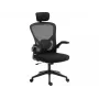 Gamingstoel Sandberg ErgoFusion Basic gevoerde zitting mesh rugleuning zwart