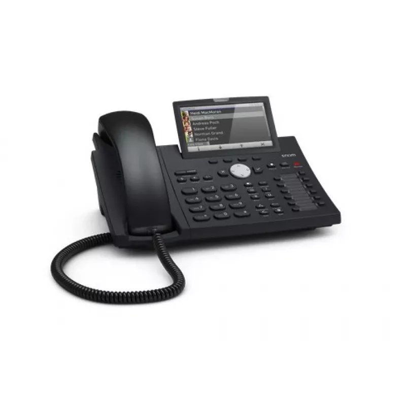 Snom D375 IP-telefoon zwart 12 lijnen TFT