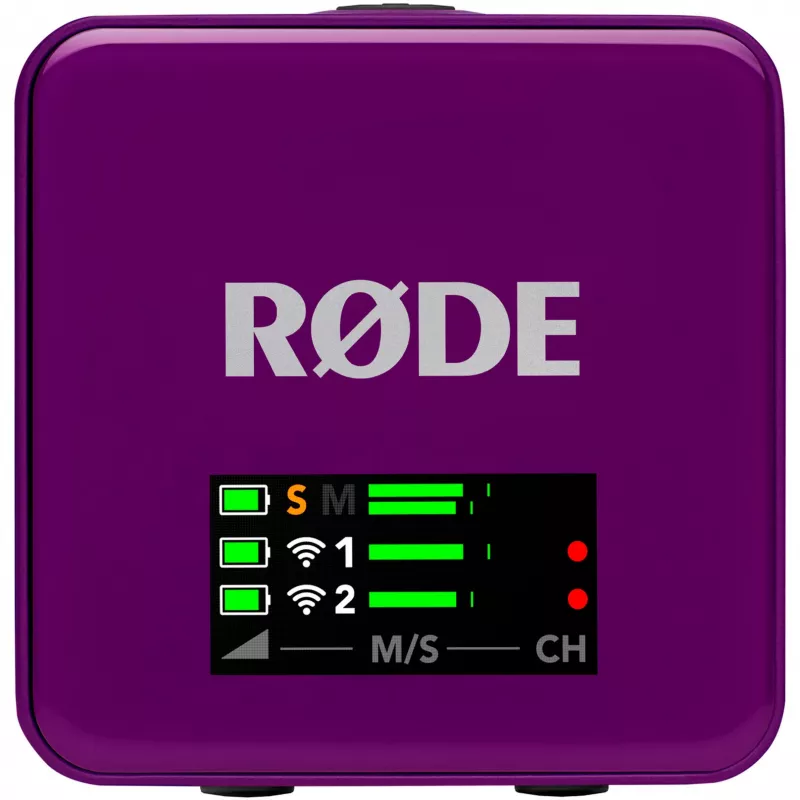 RØDE Wireless GO III Paars – draadloos microfoonsysteem (paars)