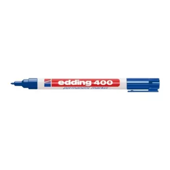 Permanent marker Edding 400 blauw
