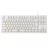 Baracuda Krill witte membraan-gamingtoetsenbord KRILL-W, US, USB