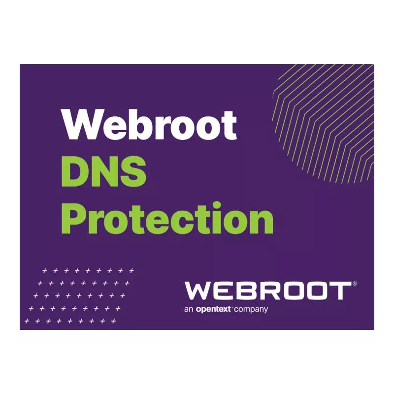 Webroot | DNS Protection met GSM-console | 1 jaar | Licentieaantal 1-9 gebruikers