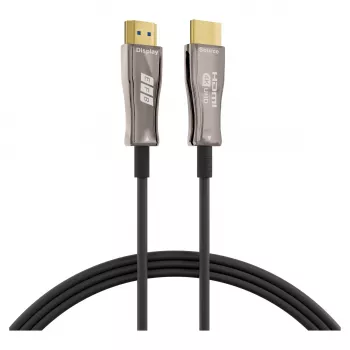 EFB Elektronik HDMI-glasvezelkabel AOC Active 4K60Hz zwart - digitaal/display/video - 20 m (HDMI-20-00008)