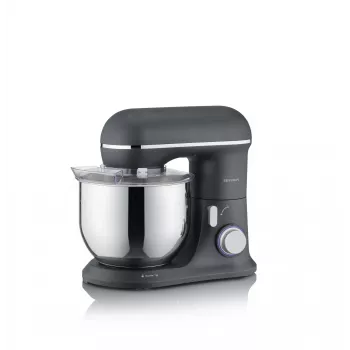 SEVERIN KM 3899 keukenmachine — 1200 W, 5,3 l RVS-kom, zwart