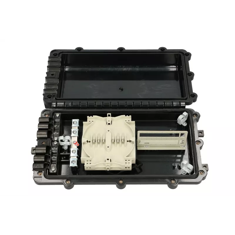 Extralink Jerry FTTX-lasmof voor buiten, 2 trays, 24 vezels