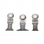 FEIN E-Cut Combo Starlock WOOD & METAL zaagbladen-set 35222967100, 3 inlegzaagbladen (Long-Life 50 x 35 mm en 50 x 65 mm, Universal 55 x 44 mm), Starlock-opname