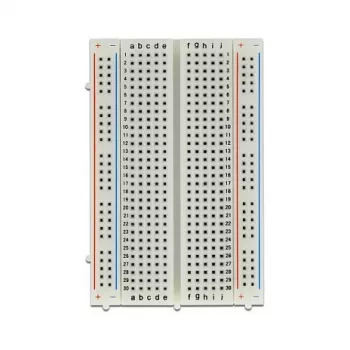 Breadboard DELOCK 18315 — kunststof wit, 54 × 84 × 9 mm
