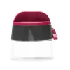 Handmatige hakmolen JATA HMAQ4508 zwart roze RVS-mes