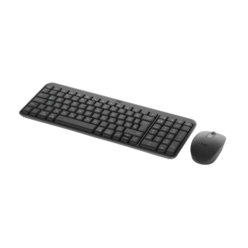 Draadloze toetsenbord-muisset Logitech MK250 Compact