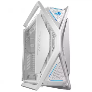ASUS ROG GR701 Hyperion White, pc, wit, ATX, EATX, micro ATX, Mini-ITX, aluminium, multi, front