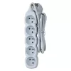 Stekkerdoos ESPERANZA ELK207W — 1,5 m kabel, 5 stopcontacten type E, binnen, 220–250 V