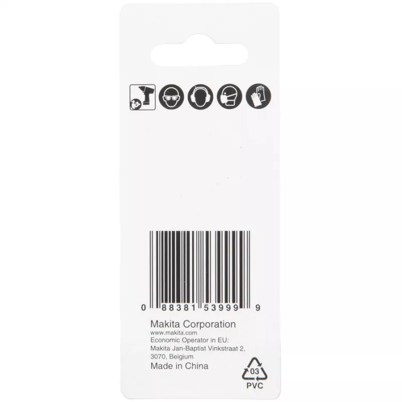 Makita Impact Black - bus-adapter - 3/8 - square - zeskant - 1/4 - inbus - lengte: 50 mm