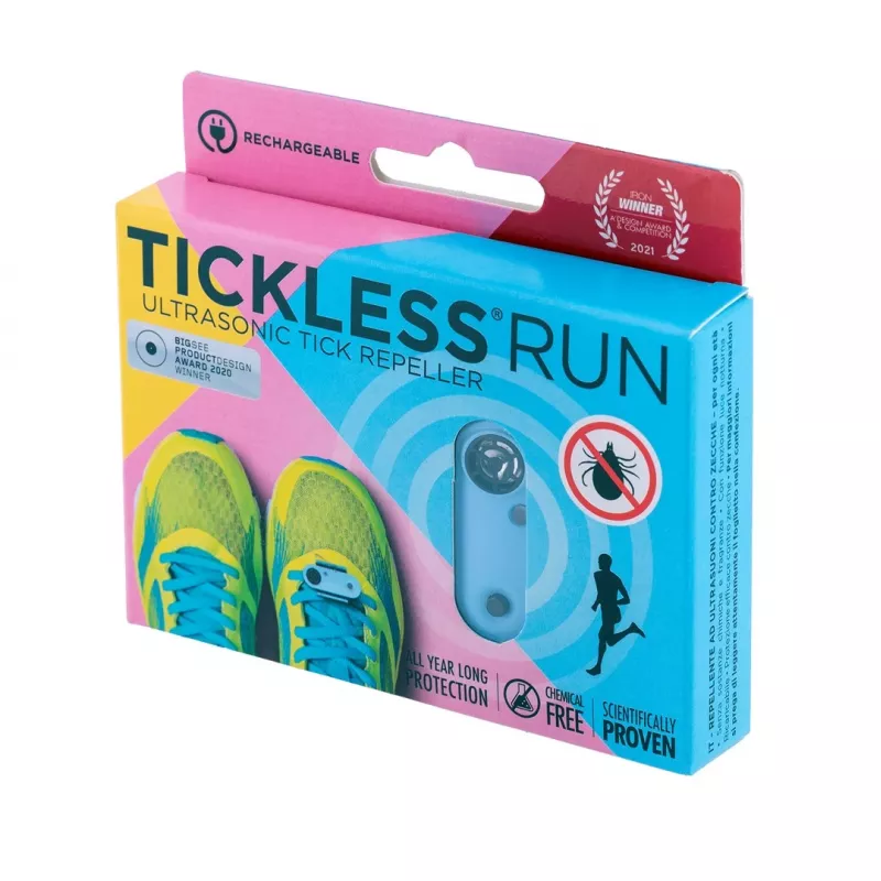 Tickless Run blauwe tekenafweer voor mensen