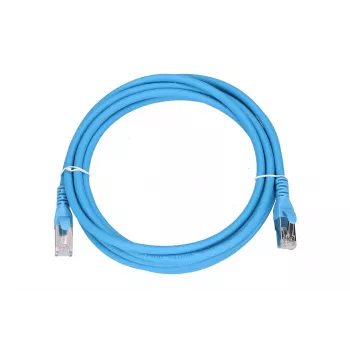 Netwerkkabel Extralink LAN Patchkabel Cat.6A RJ-45 Cat6a 3m blauw