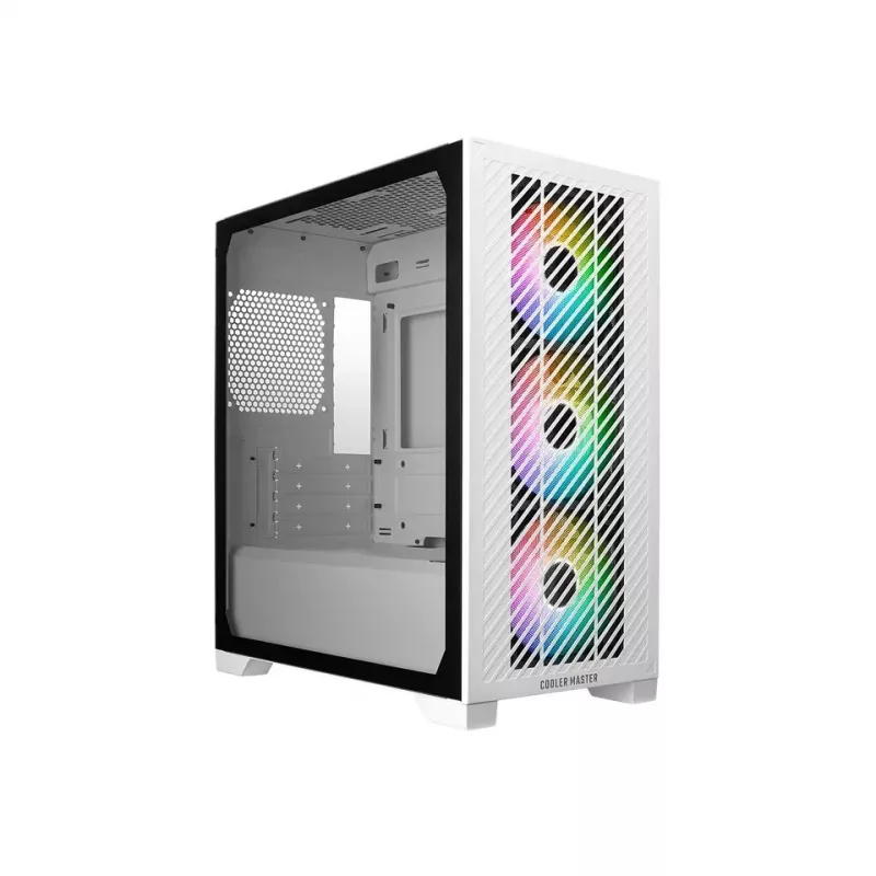 PC-behuizing Cooler Master Elite 301 wit mini tower