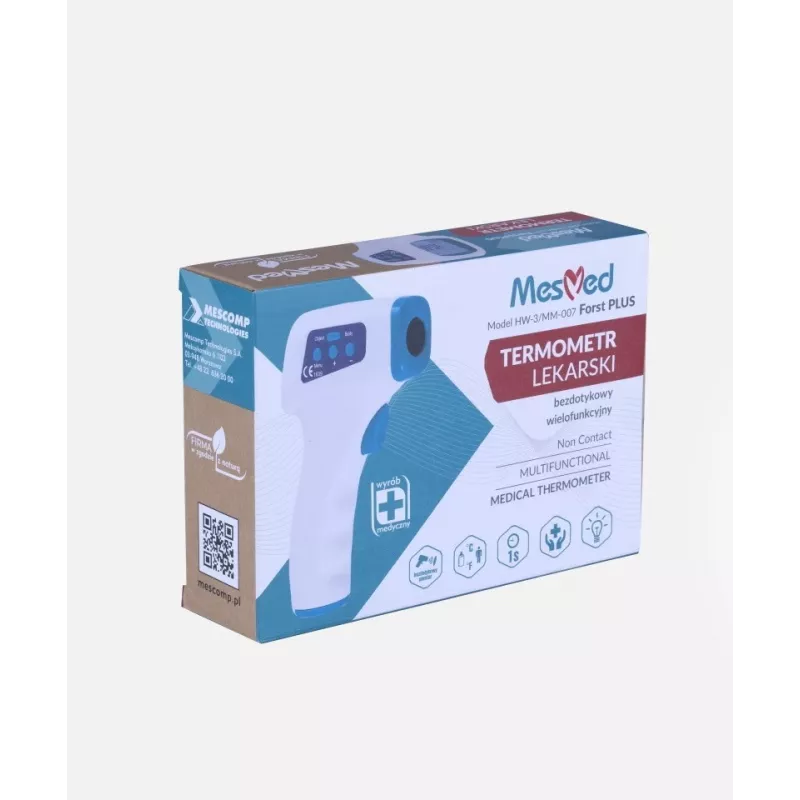 Digitaal medisch thermometer Mesmed MM-007 Forst Plus met snelle meting en digitaal display