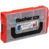 Schroevenset FISCHER FixTainer PowerFast II, 702 stuks, volledige draad, elektrolytisch verzinkt