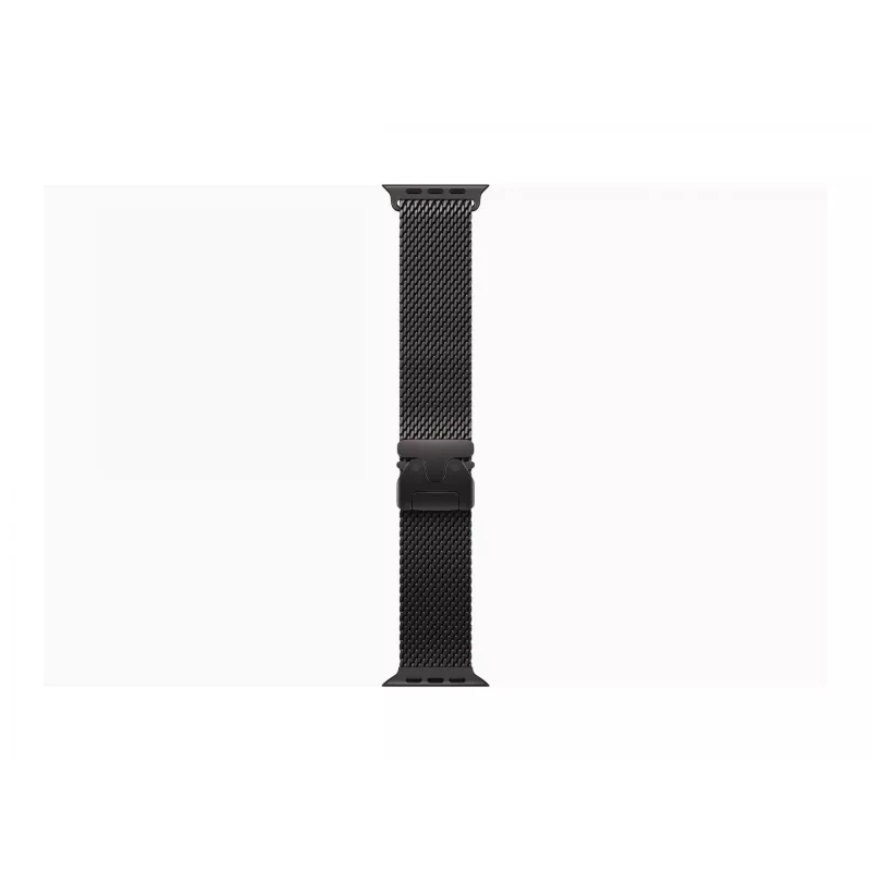 Apple Watch Ultra 2 GPS + Cellular 49mm Black Titanium Case met Black Titanium Milanese Loop - M