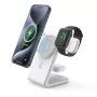 3-in-1 draadloze oplader MagSafe voor iPhone, Apple Watch en AirPods Crong