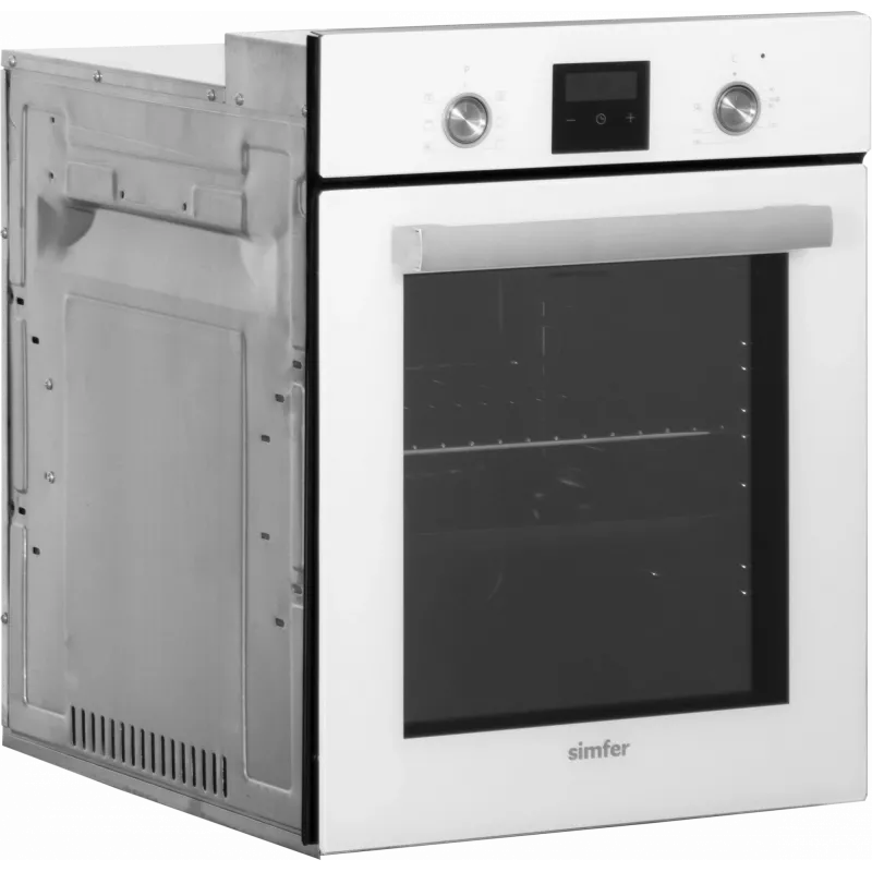Inbouwoven SIMFER 4207DERBB.1 — 47 L, multifunctioneel, handmatige bediening, 45 cm, wit